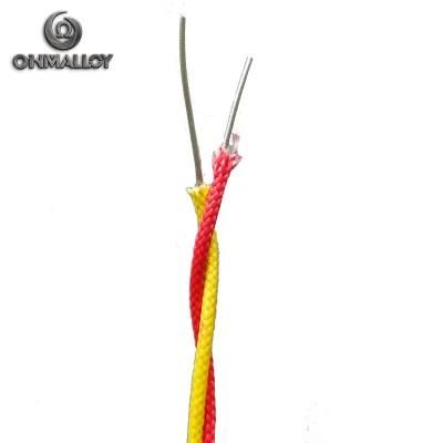 Kx-Fb-0.81 Fiberglass Insulated Thermocouple Cable Type K 100m/Coil Extension Class I