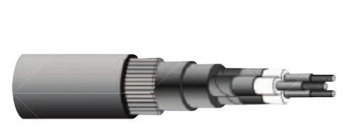 3.6/6 (7.2) Kv XLPE Insulated PVC Sheathed Unarmoured Power Cable
