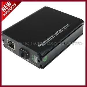 100Mbps Fiber Optical SC Type Gigabit Ethernet Media Converter