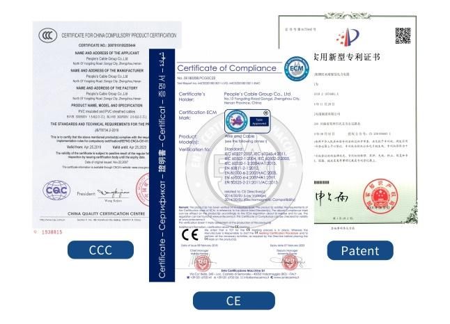 Concentric Cable 3 Core 8AWG Copper Tape Power Cable