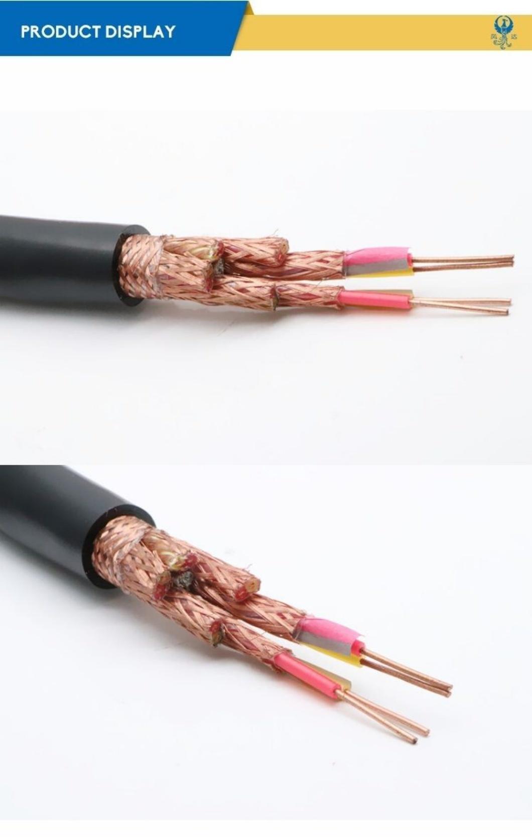 Djypvp Copper Core PE Insulated PVC Sheathed Woven General Shield Computer Control Electric Wire