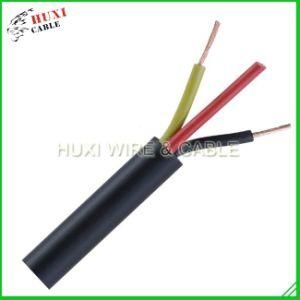 Indoor Transparent Frosted Flexible PVC Wiring Copper Electrical Cable Wires