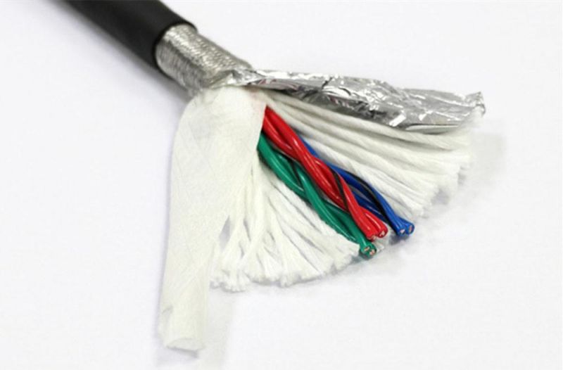 Trvv 20 * 0 3 Tinned Copper Folding and Bending Resistant Electric Wire Towline Cable Mechanical Equipment Drag Chain Wire