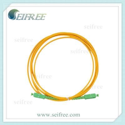 SC/APC SM 9/125 Fiber Optic Patchcord