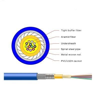 GJFJV Fiber Optic Cable 6mm Optical Fiber Cable From Fcj Group