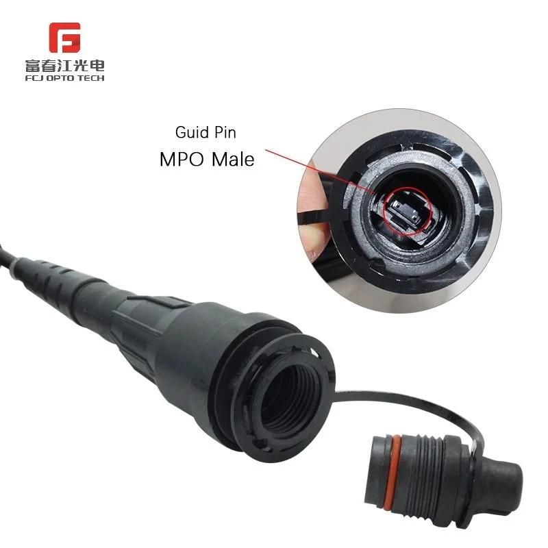 Ftta-Drop-Cable-with-Mini-Sc-APC-Connector-IP67-Waterproof-Outdoor-Patch-Cord