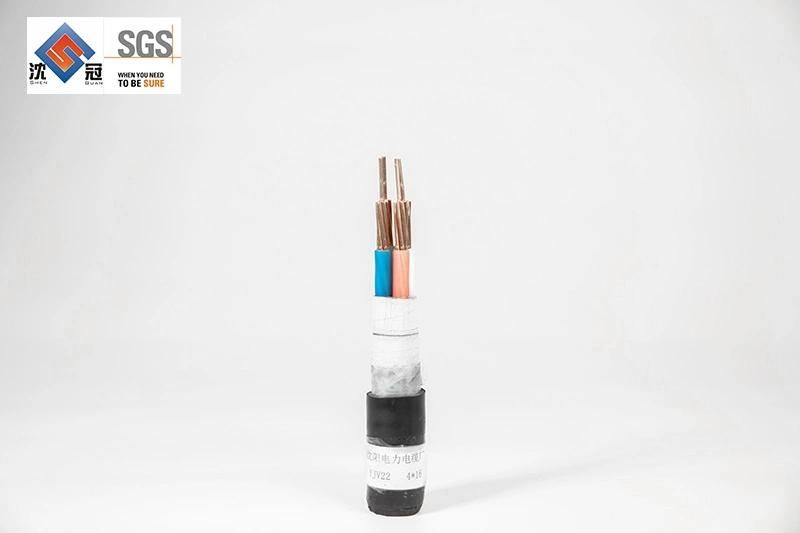 Shenguan Wire Cable Low Voltage Cable Yjlv Avvg 1kv 4X240 Mn 3X240 mm 3X185mm Vvg Avvg Power Cable
