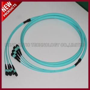 Data Center 8 Cores Fiber Optical 10G MPO-MPO Patch Cord