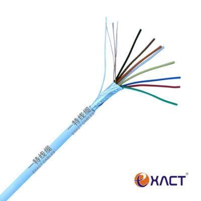 8x0.22mm2 Shielded Stranded CCA conductor LSF Insulation and Jacket CPR Eca Alarm Cable Control Cable