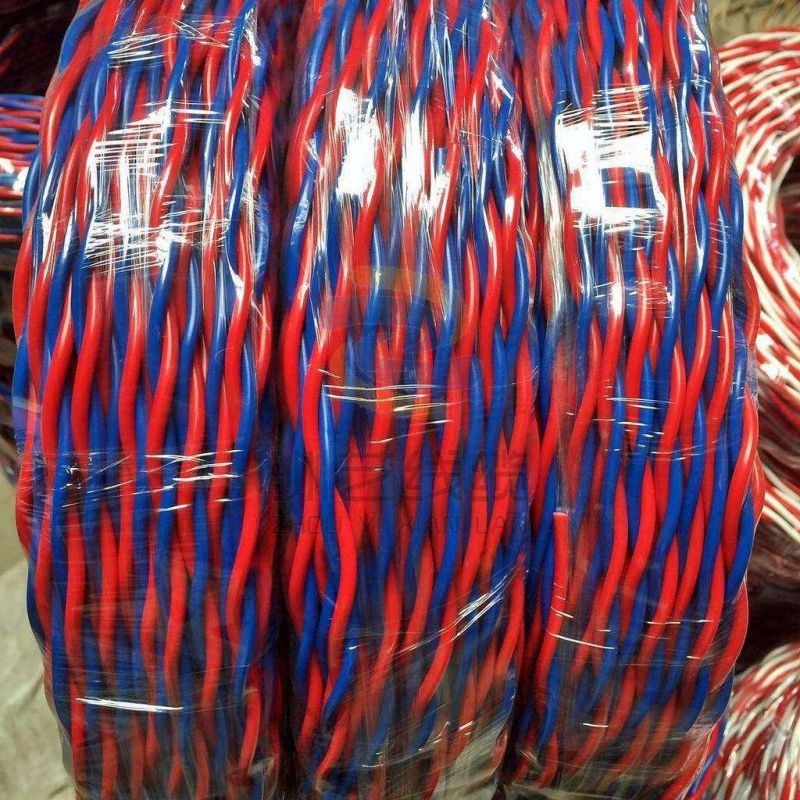 Rvs 2X2.5mm Flexible Core PVC Insulated Twisted Core Electric Wire