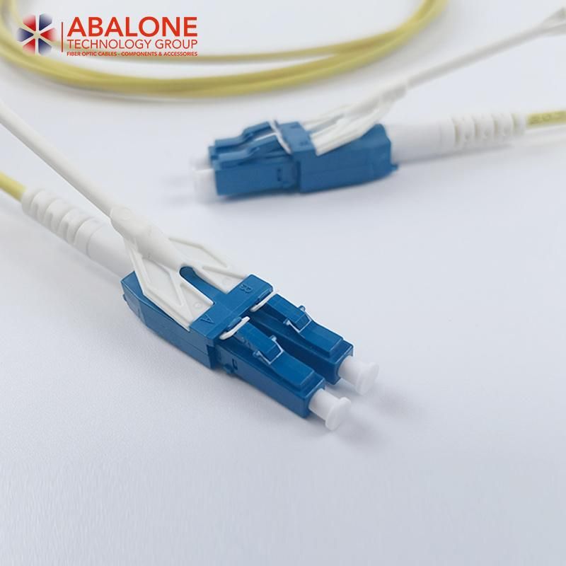 Abalone Fiber Optic Indoor Patch Cord to Attach One Device to Another for Signal Routing PC Upc APC Low Insertion Loss