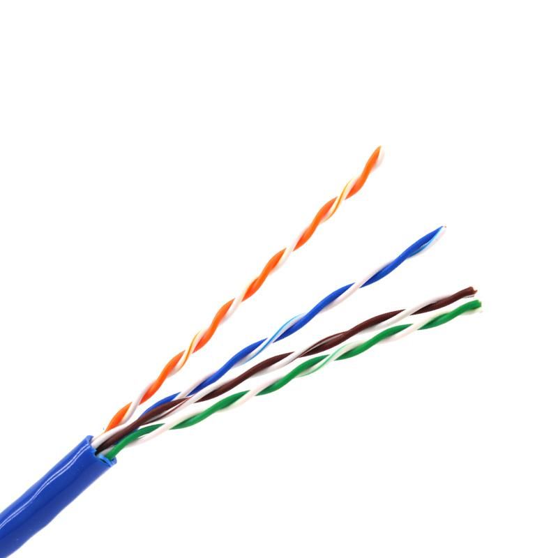 FTP Cat5e with Messenger Brand LAN Data Internet Cable with Fastreel Bare Copper Shielded Network Cable 24AWG 4pair 1000FT 305m Ethernet Cable