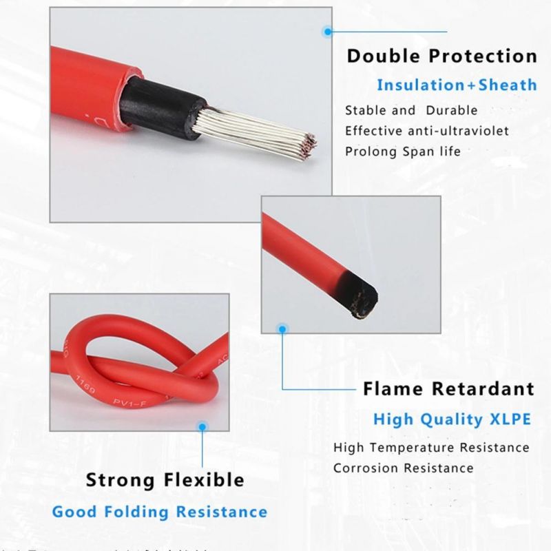 4mm Single Core PV Cable with TUV Certified
