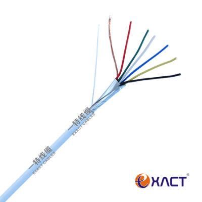 6x0.22mm2 Shielded Stranded CCA conductor PVC Insulation and Jacket CPR Eca Alarm Cable Control Cable