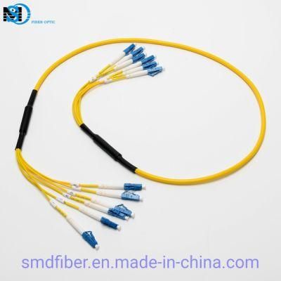 Outdoor Armored 6 Core LC/Upc-LC/Upc Fiber Optic Patchcord