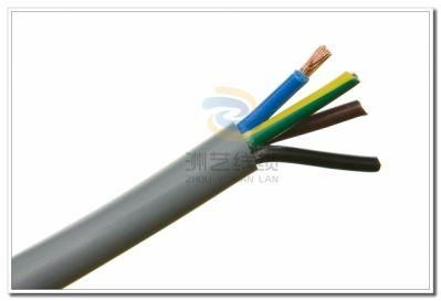 4core 1.5mm 2.5mm OEM Flexible Multi Cores Copper Wire Electric Connecting Cables