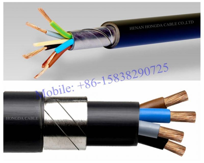 Powerhard F Barryflex Rvfav-K/ Rvfv-K U-1000 Armoured Cable
