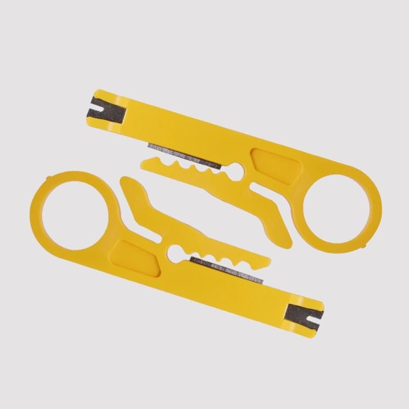 Portable Wire Stripper Knife Crimper Pliers Crimping Tool Cable Stripping Wire Cutter Cut Line Tool Cable Stripping Wire Cutter