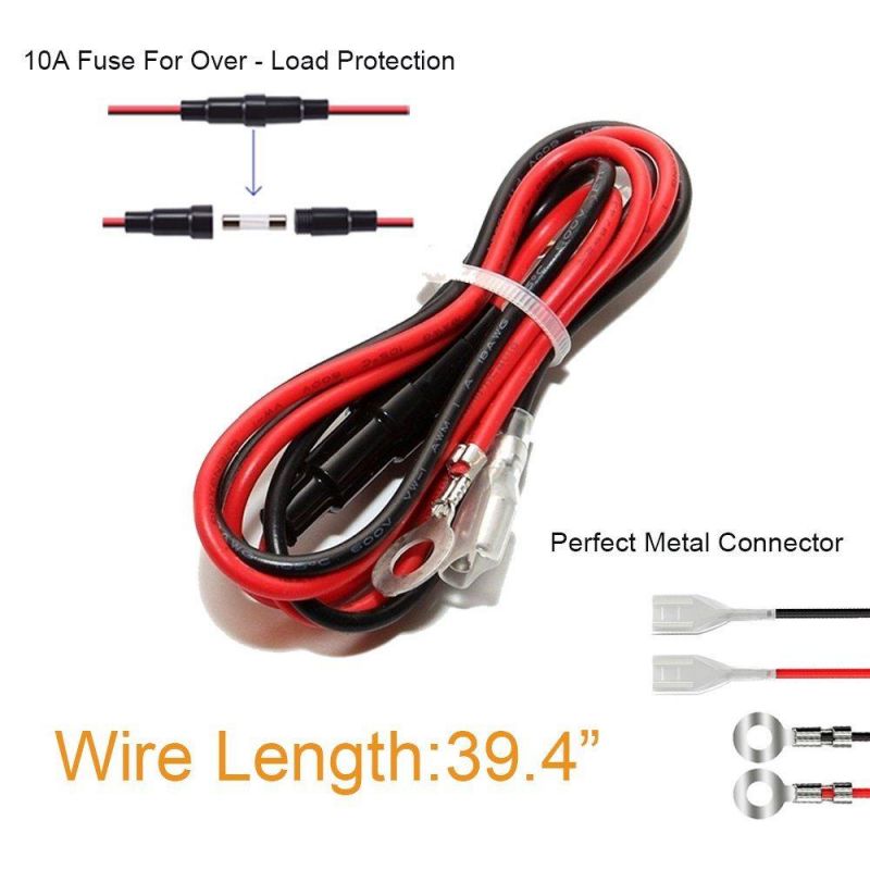 12V Lighter Socket Power Outlet Socket Receptacle Waterproof Plug