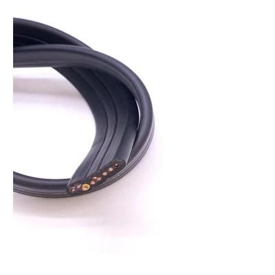 H05VV-H6-F Cable PVC Flat Cable for Cranes and Hoisting Systems