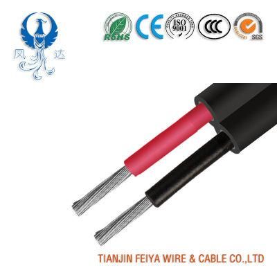 2X 6mm2 New Energy Solar Power Cable TUV 2pfg/1169 PV1-F Twin Core Solar Cable