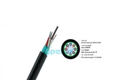 2-144cores Gyfts Gel Free Optical Fiber Cable Gel Free