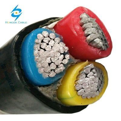 Nyy Nayy-J -O PVC PVC 0.6/1kv Direct Burial Underground Cable