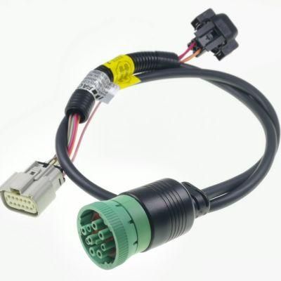 Automotive Cable Assembly Auto Diagnostic OBD II Cable