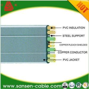 Flat Travel Cable for Elevator Use Flat Travelling Crane Cable Wire