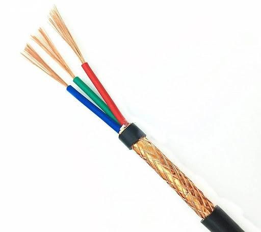 Zr-Kvvp, Kvvrp Zr-Kyjvp Zr-Kyjvrp 7X1.5 mm2 10X1.5mm2 PVC Shielded Control Power Cable