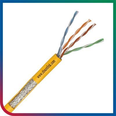 Surelink Factory 4pair 24AWG 100MHz Indoor Outdoor LAN Cable Network Ethernet Cable Cat 5e Bare Copper or CCA PVC Jacket 305m Roll Pull Box UTP Cat5e