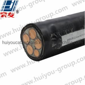 Copper Conductor XLPE Insulated Steel Wire Armored PE Sheath Power Cable