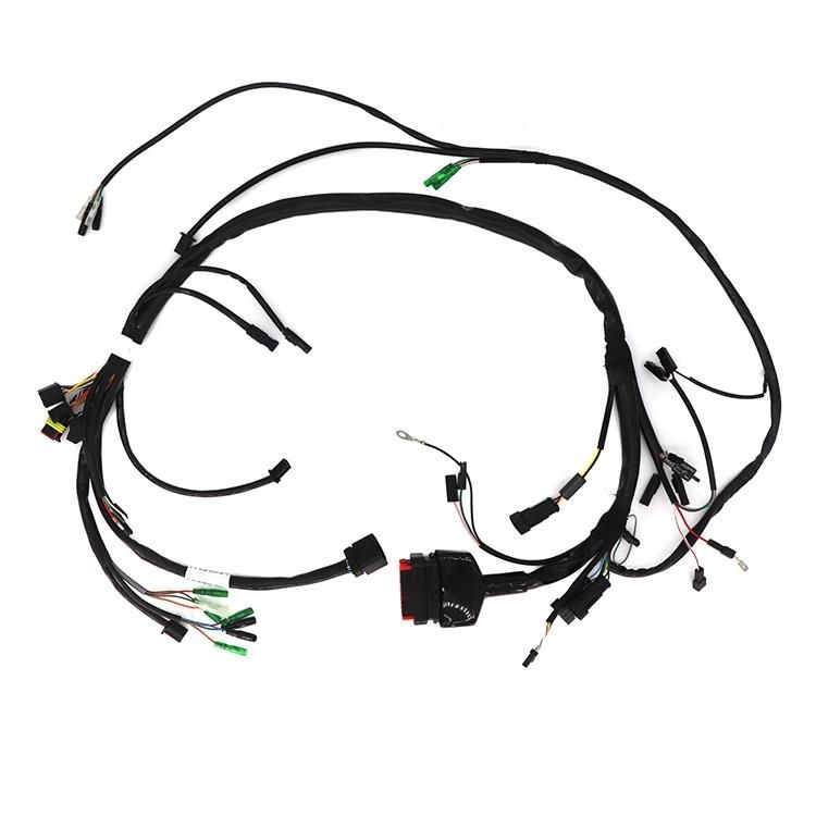 Higt Quality OEM Customized Manufacturing Electric Cable Universal Motorcycle Wiring Harness Assembly