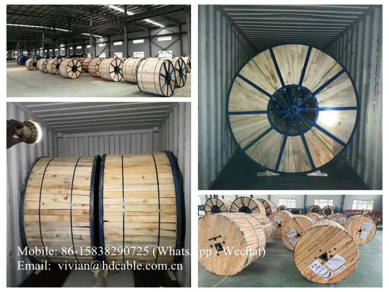 15kv ACSR/Aw, ACSR Aw-Oc Aluminum Clad Steel Reinforced Outdoor XLPE Insulated Wire Cable