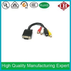 VGA to Video TV / S-Video + 3 RCA (Female) Adapter Cable