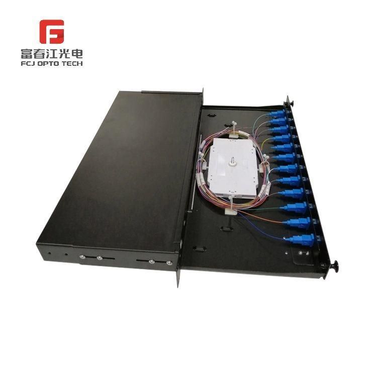 24 Cores MPO MTP Fiber Optic Cassette