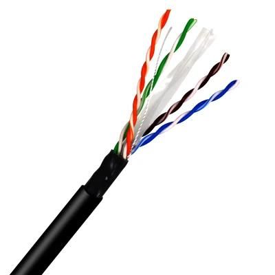 Round Wire Bare Copper CCA UTP Cat 6 LAN Cable with Factory Price