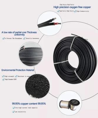 House Wire 2X2.5 mm2 Electric Copper Electrical Solar Power Cable XLPE Wiring Accessories China for Solar Panel
