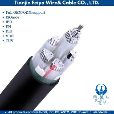 Copper Customized 4 Core Cable Aluminum Conductor Armored Power Cable Aluminium Cable Control Electric Waterproof Rubber Cable