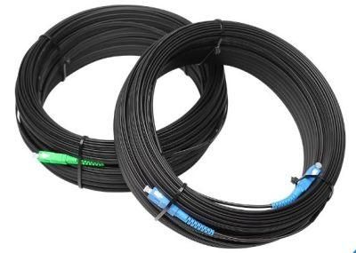 Sc/APC Sc/Upc Patchcord G657A1/G657A2 Sm FTTH Flat Fiber Optic/Optical Drop Wire Cable