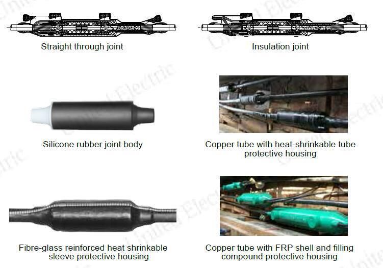 72.5kv, 110kv, 132kv Pre-Molded Slip-on Cable Insulation Joint with Screen Interruption