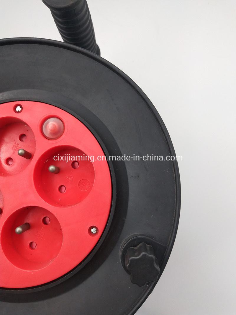 Jm0113A-MCR-18f French Type Cable Reel with Children Protection and Thermostat Protection