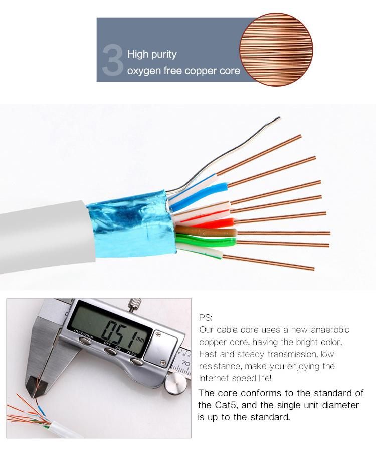 24AWG FTP Cat5e Communication Cable Outdoor/Indoor 1000FT (305m)
