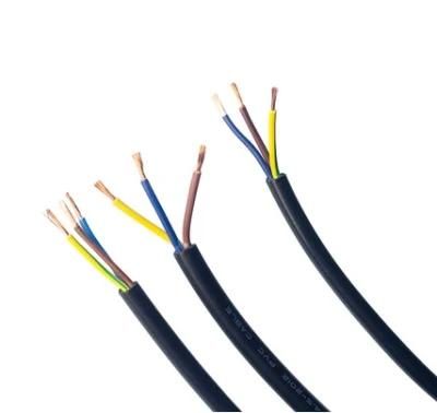 3*2.5 PVC Insulated Flexible Power Cable H05VV-F/H03VV-F/Rvv Cable