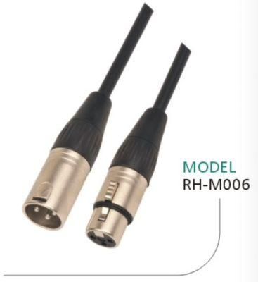 Audio Cable Mic Wire Cord Microphone Cable Extension 3pin Cannon XLR Male to Female 24/22 AWG Ga/Guage OFC CCA Balanced Studio