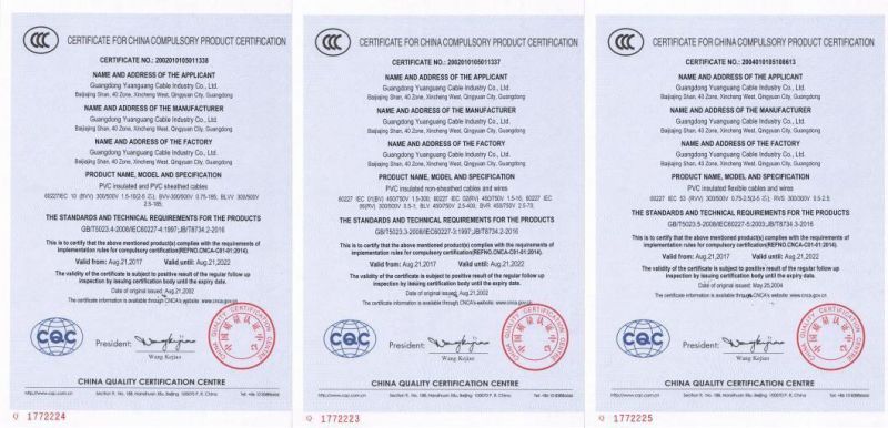 Single Core, 3 Cores, 4 Cores Copper or Aluminium Power Cable, XLPE/PVC Insulated Power Cable.