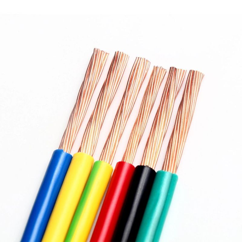 PVC Insulated Copper Conductor BVVB Flat Cable, Electric Wires and Cables