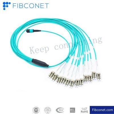MPO Patch Cable Connector Fiber Optic Pigtail Patch Cord
