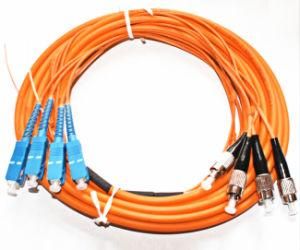 Multi Core Sc-FC Multi Mode Fiber Optic Patch Cord