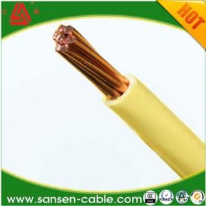 Solid Bare Copper Single Conductor, H05V2-U, Ce Certificated, Single Core Wire, 6 mm2 Power Cable